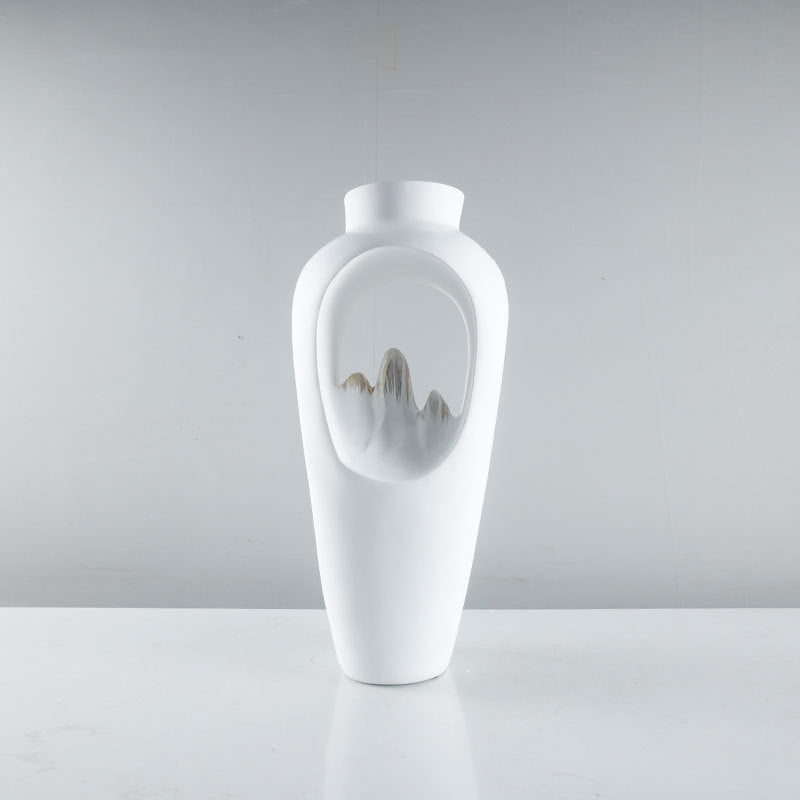 Moderne dekorative Landschaftsvase