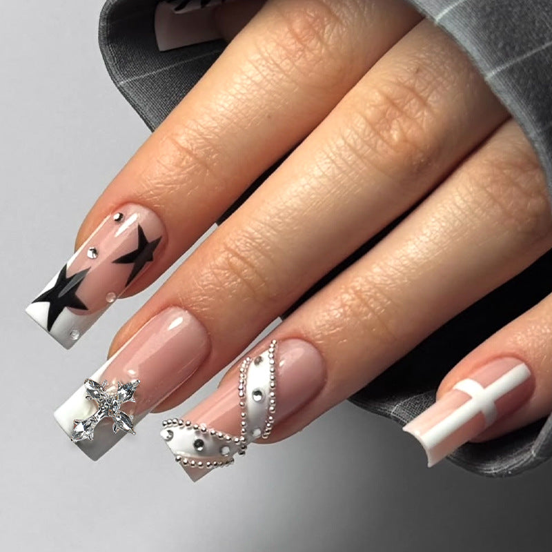 Elegantes Press-On Nail Art Kit Brehn