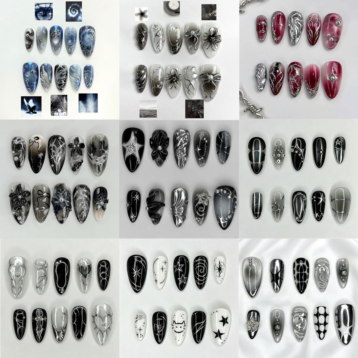 Design Kunstnägel Set Brehn