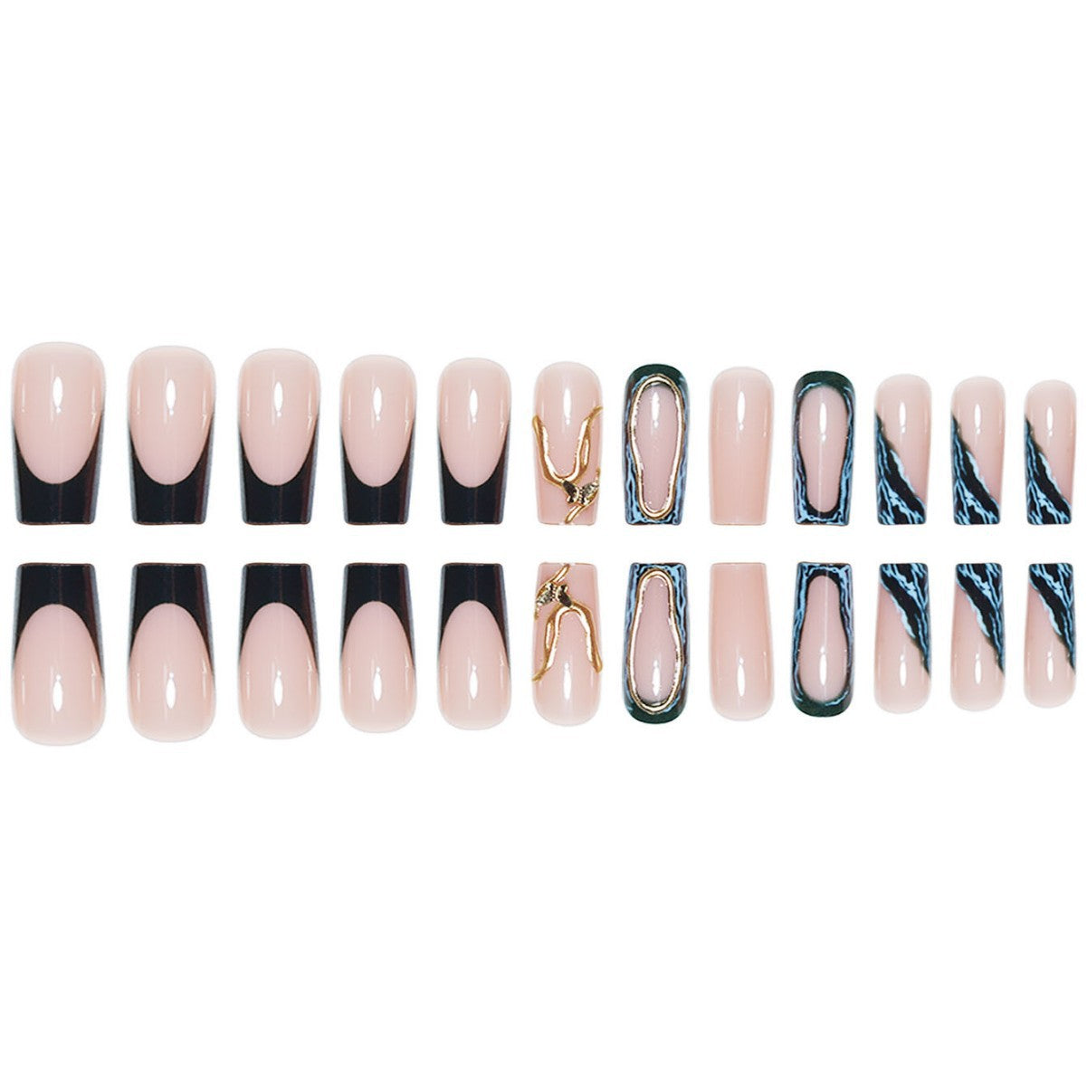 Künstlerisches Statement Press-On Nail Enhancements Brehn