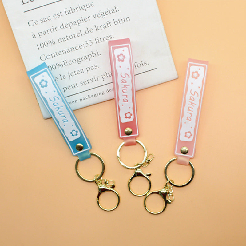 Unisex Schlüsselanhänger mit blumigem Design Brehn