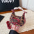 WoStylish Karo-Muster Handtasche Brehn