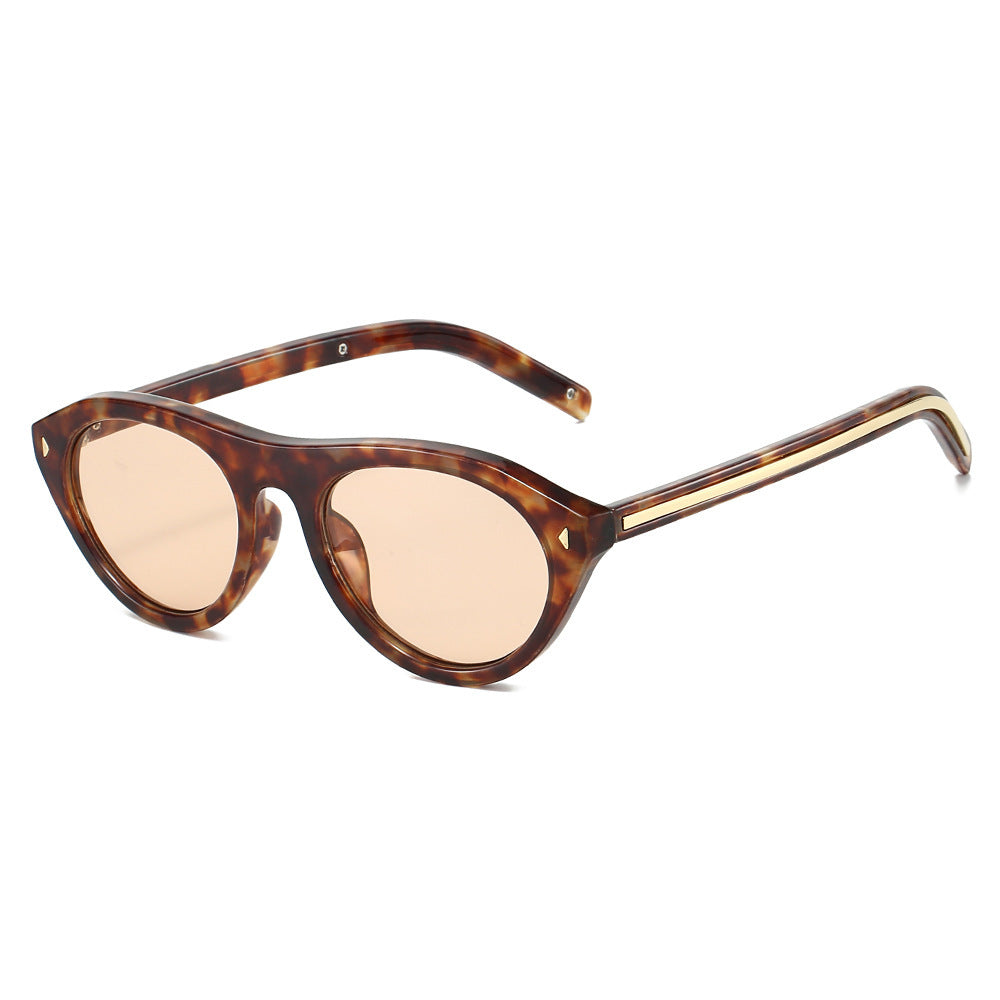 Retro-inspirierte geometrische Sonnenbrille Brehn