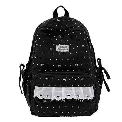 Dekorativer Rüsch-Rucksack Brehn