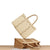 Stylische Handtasche mit Kunstvollem Rippendesign Brehn