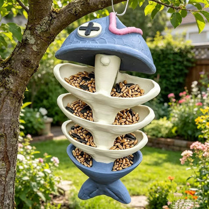 Kreativer fischförmiger Vogelhaus Brehn