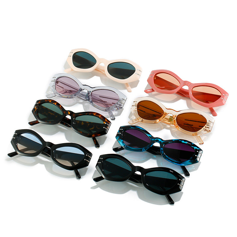 Damen stilvolle Designer-Sonnenbrille mit einzigartiger Rahmenkonstruktion Brehn