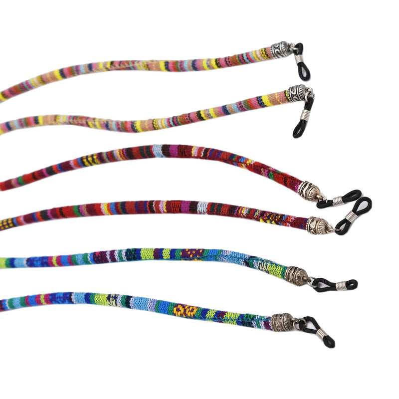 Bunte Woven Eyewear Kette Brehn