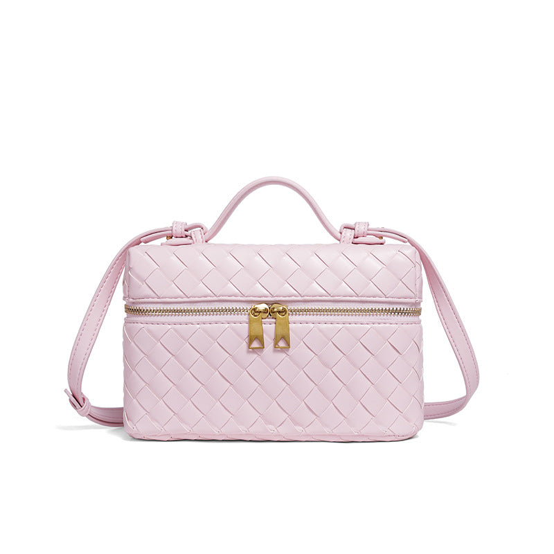 Gewebte Leder-Kosmetiktasche Brehn
