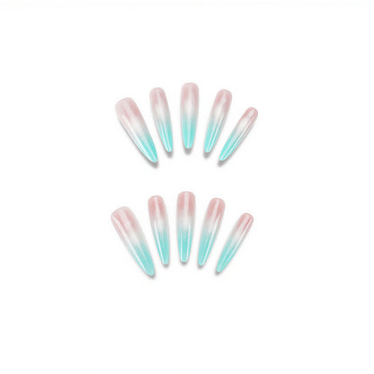 Gradient Press-On Nails Brehn