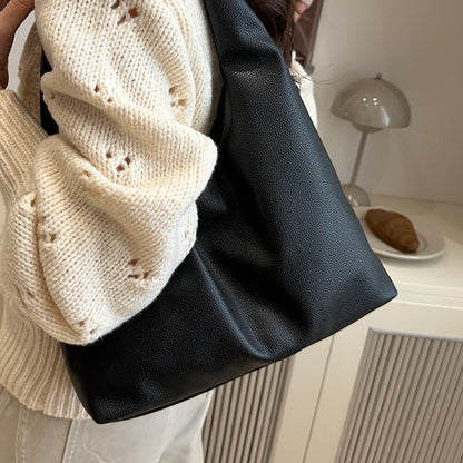 Moderne Minimalistische Leder Tote Bag