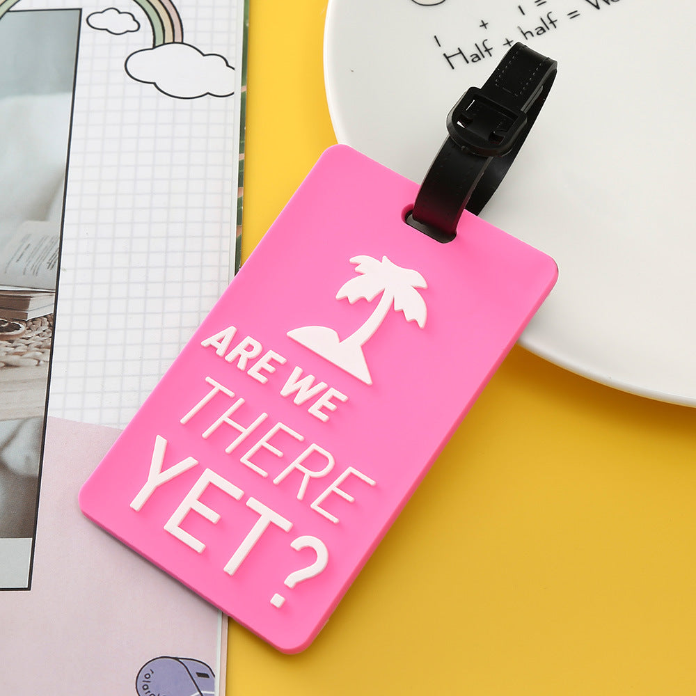 Unisex Gepäckanhänger mit motivierender Urlaubsnachricht Brehn