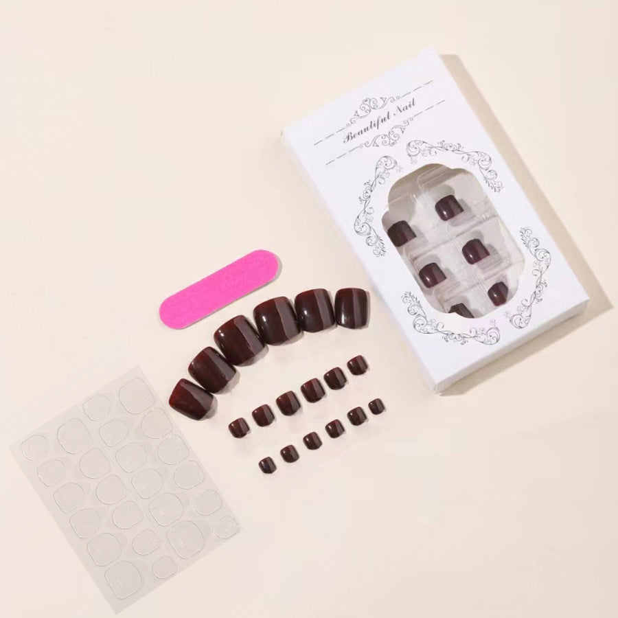 Premium Salon Qualität Press-On Nagelset Brehn