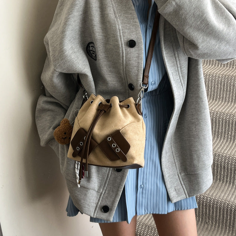 Suede Bucket Bag Brehn