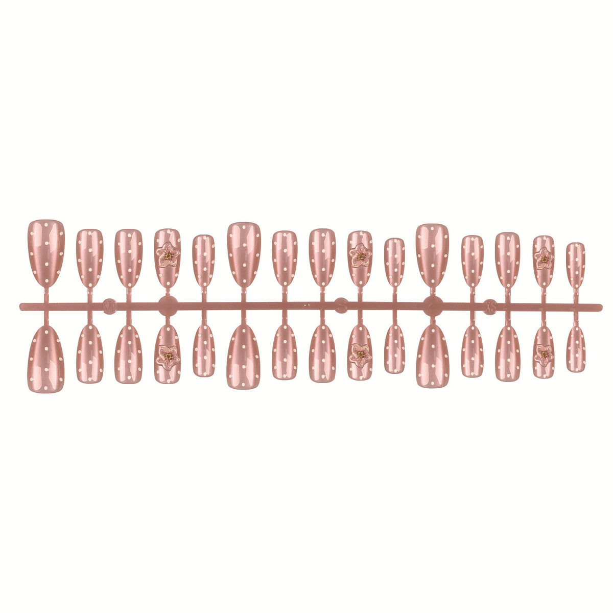 DIY Press-On-Nagelspitzen-Set mit Kleber und Feile