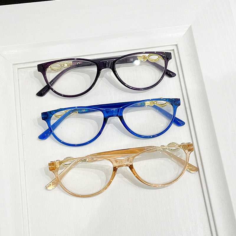 Damen elegante Cat-Eye Brille Brehn