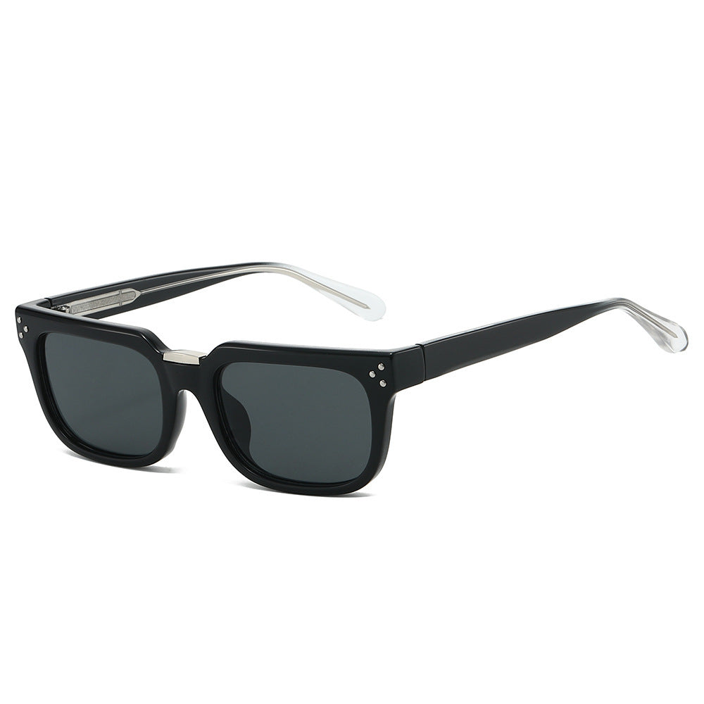 Damen oversized quadratische Sonnenbrille mit luxuriösen Akzenten Brehn