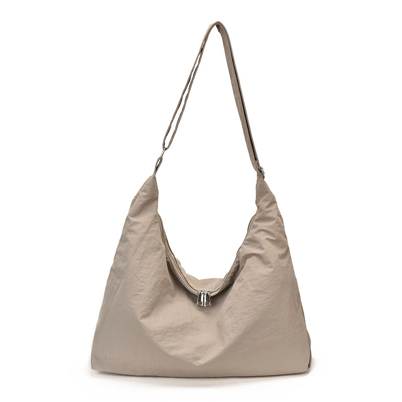 Weicher Stoff Lässiger Schultertasche