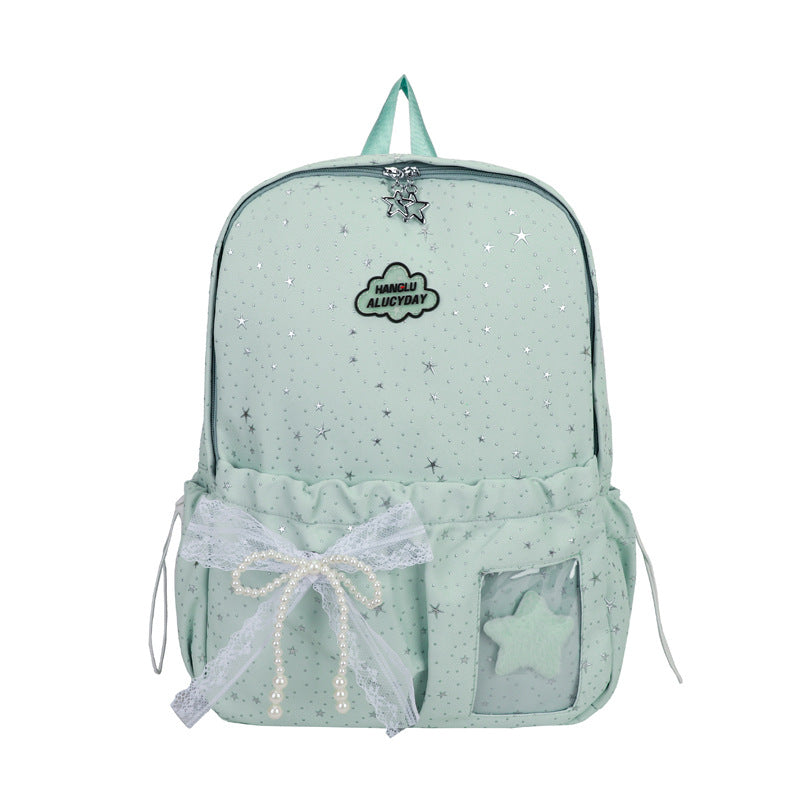 Verspielt Stern-Themen Rucksack
