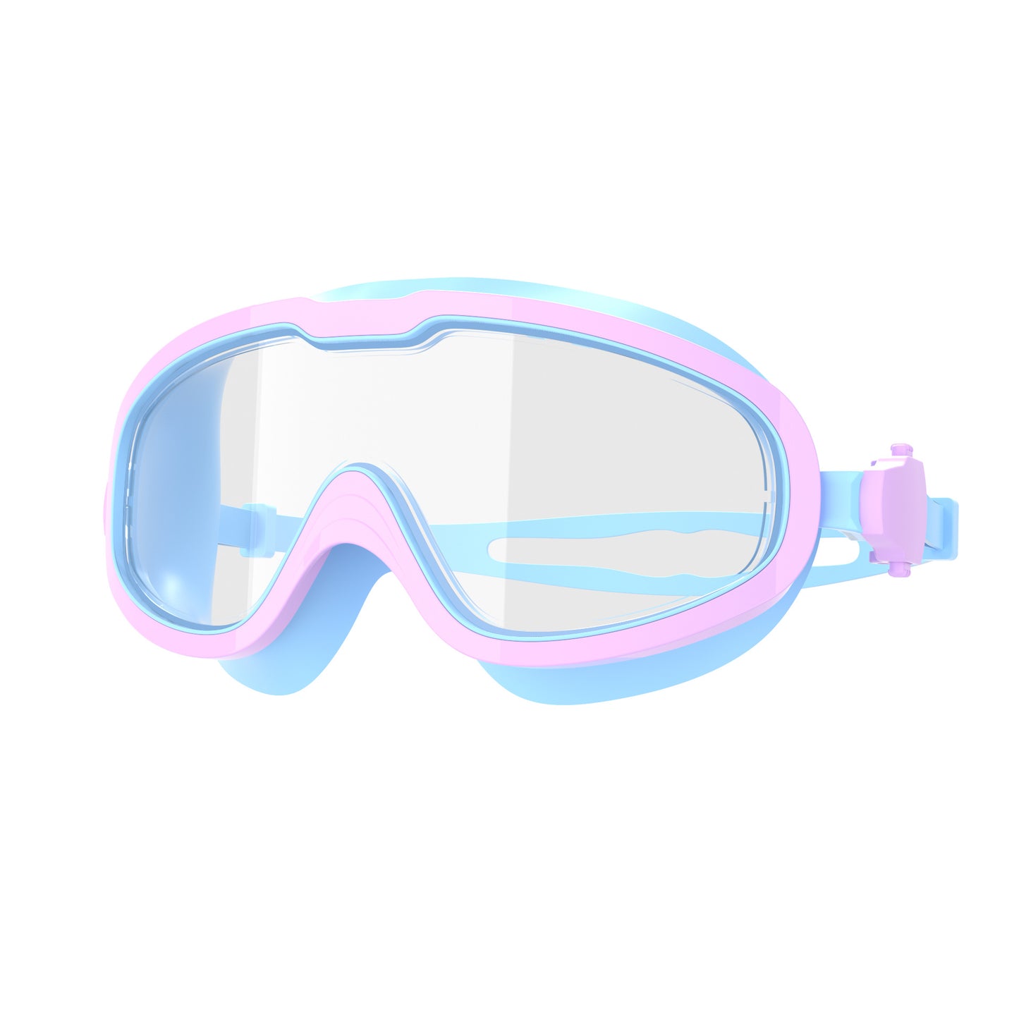 Schwimmmaske mit Flexiblem Silikonrand und Breitem Sichtfeld Brehn