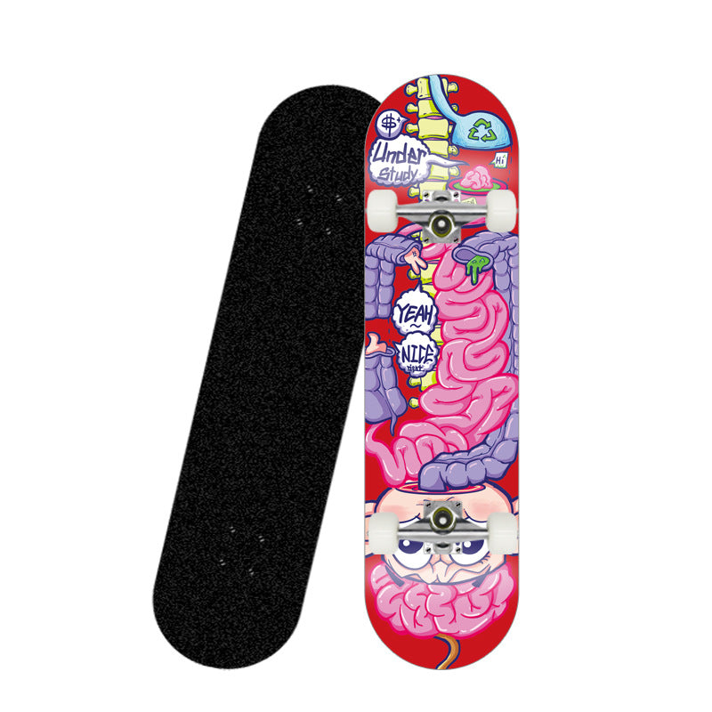 Dekorativer Skateboard-Deck Brehn