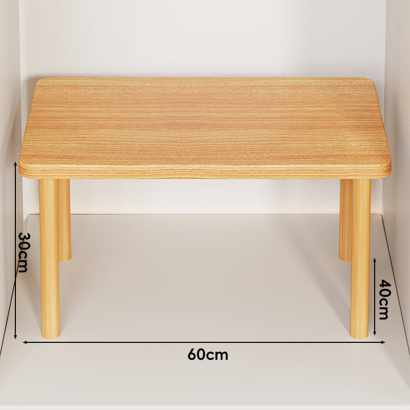 Verstellbarer Mehrhöhe Holz Monitorständer und Desktop Regal