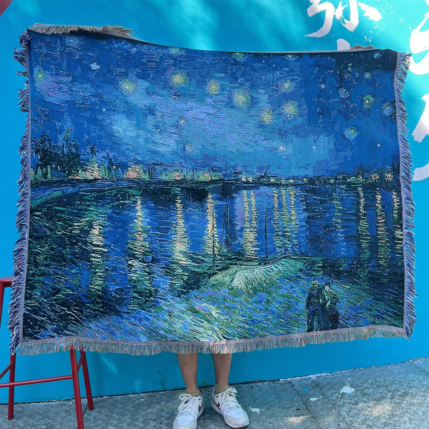Künstlerische Wandteppichdecke
