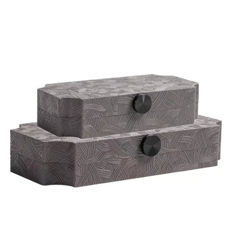 Stylische dekorative Aufbewahrungsboxen Set