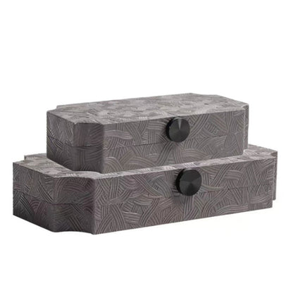 Stylische dekorative Aufbewahrungsboxen Set