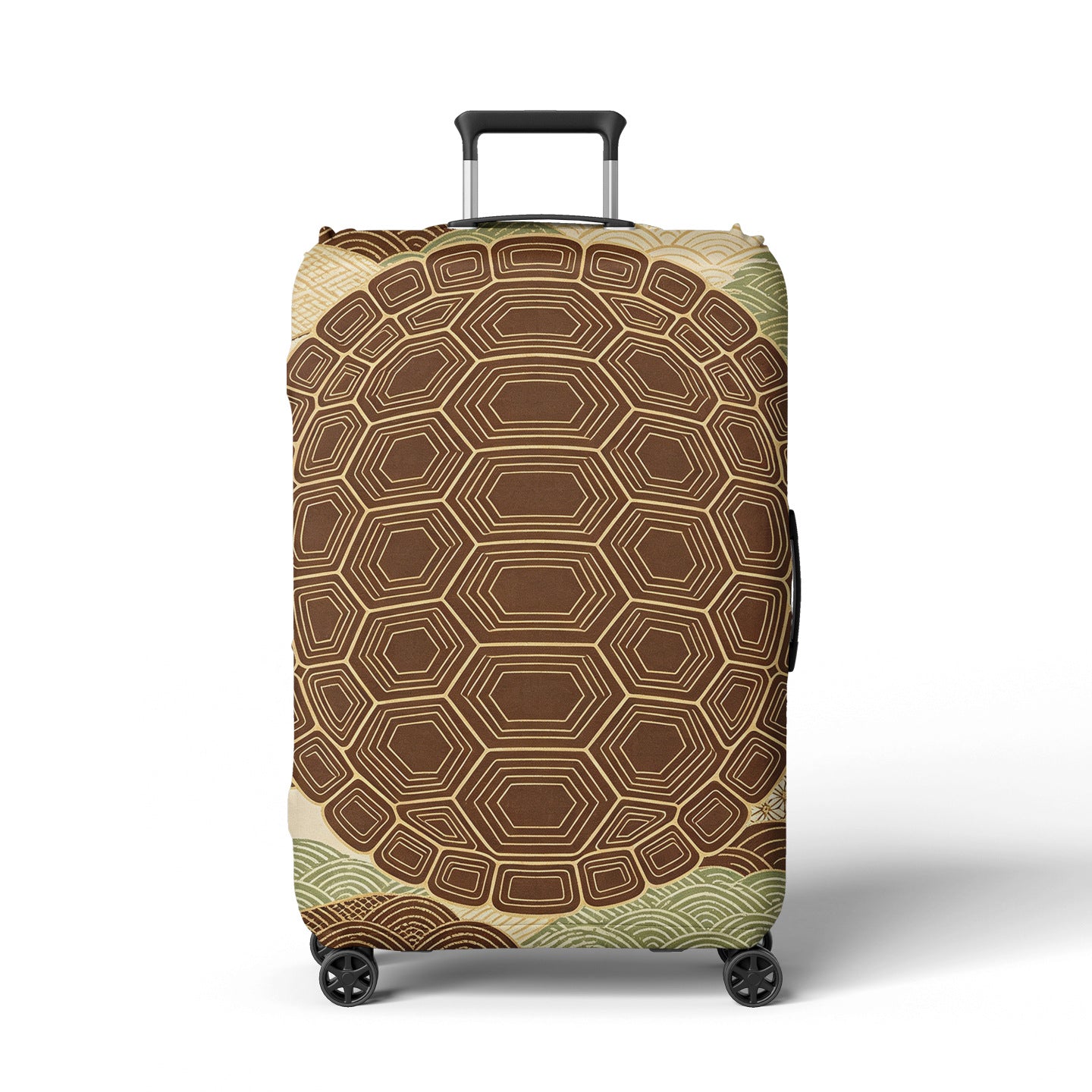 Damen Reisekoffer Brehn Blumendesign mit verstellbarem Griff