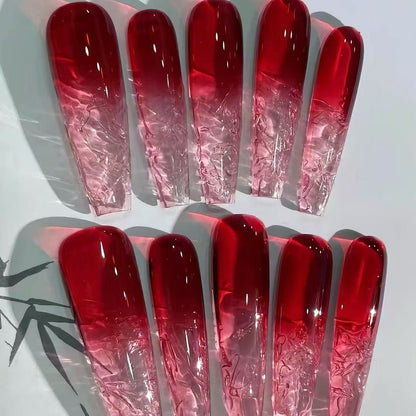 Künstlerische 3D Gel Nagelkunst Verlängerungen