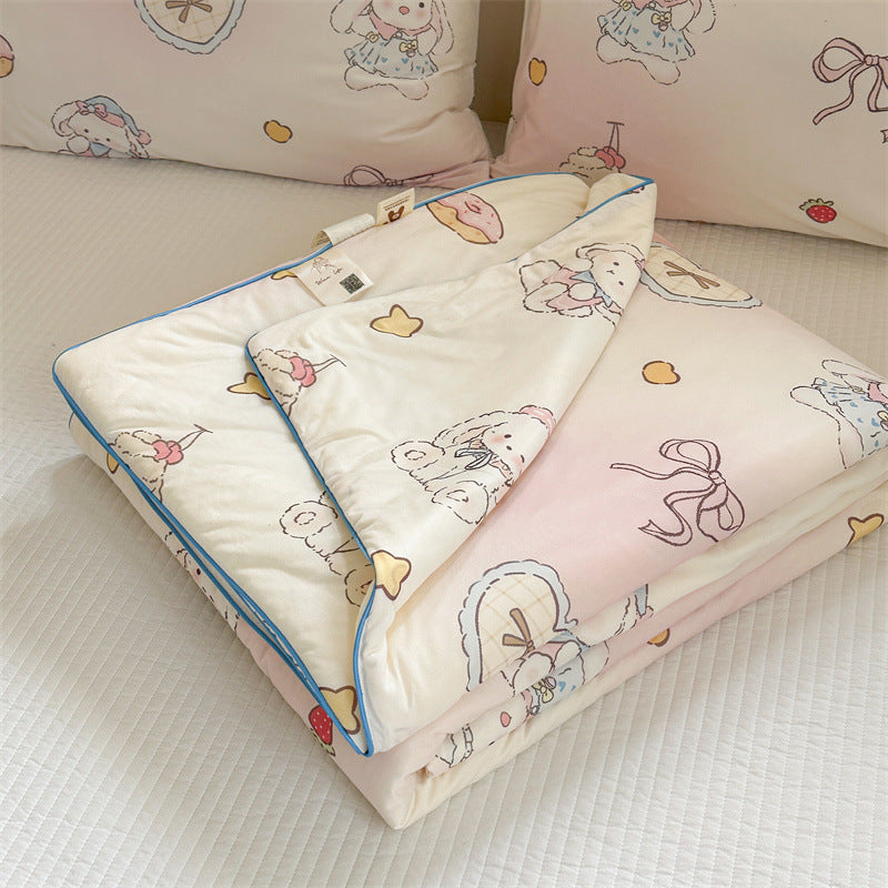 Damen Kuscheldecke mit tierischen Motiven Brehn