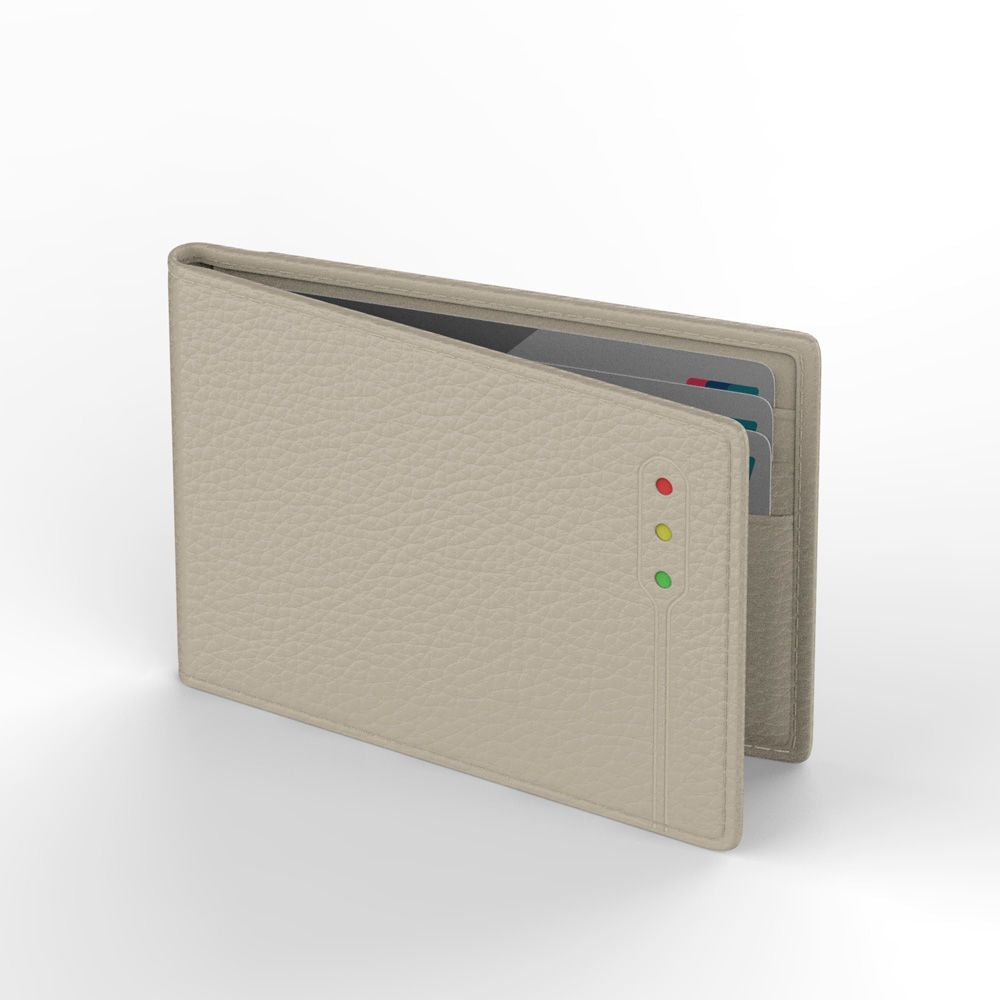 RFID-blockierende Leder-Kartenhalter Brehn