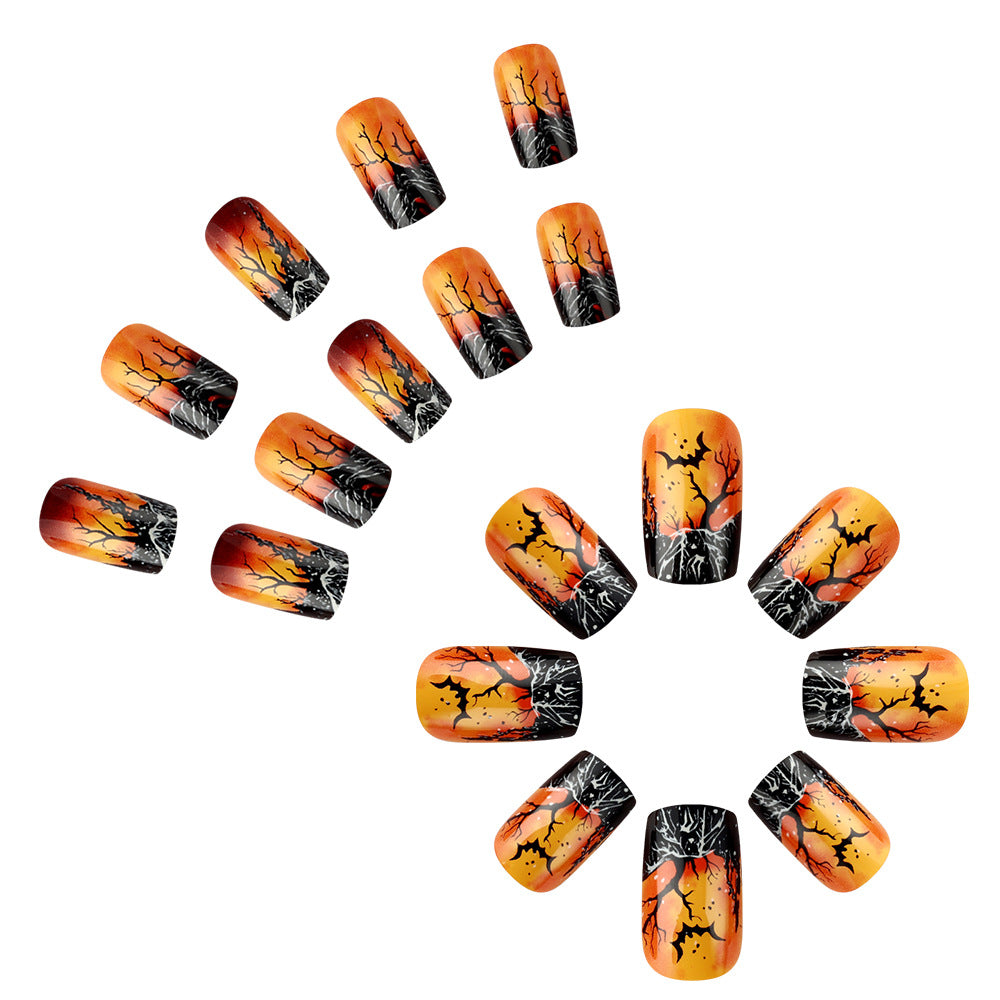 Kreatives Halloween-Themen Nagelkunstset Brehn