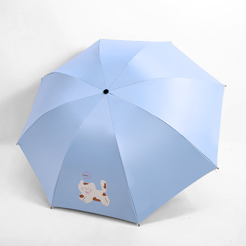Damen Kinderfreundlicher Regenschirm mit lustigem Bärenmotiv Brehn
