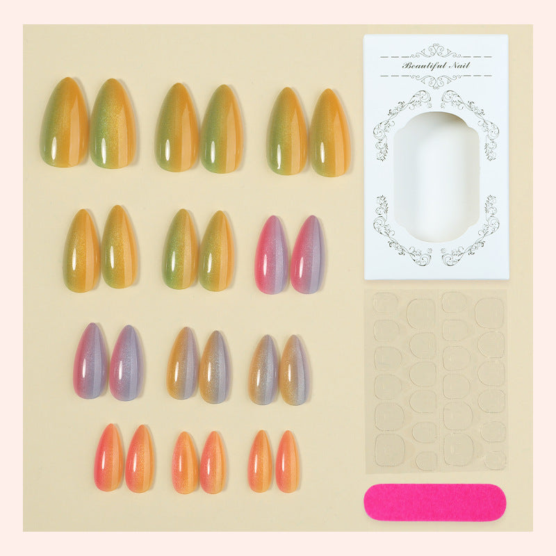 Gradient Tip Press-On Nails Brehn
