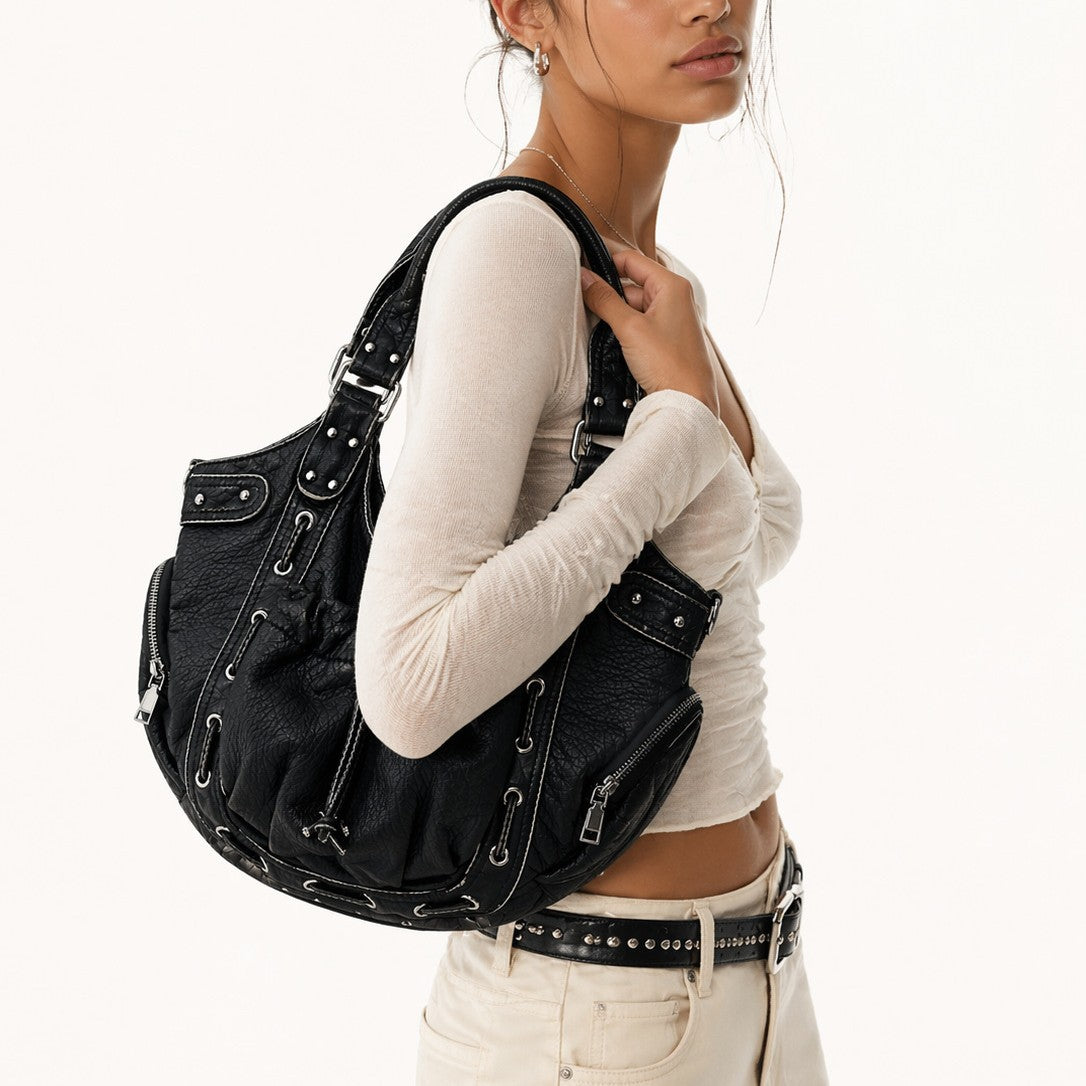 Lässige Mehrfach-Taschen Hobo Tasche