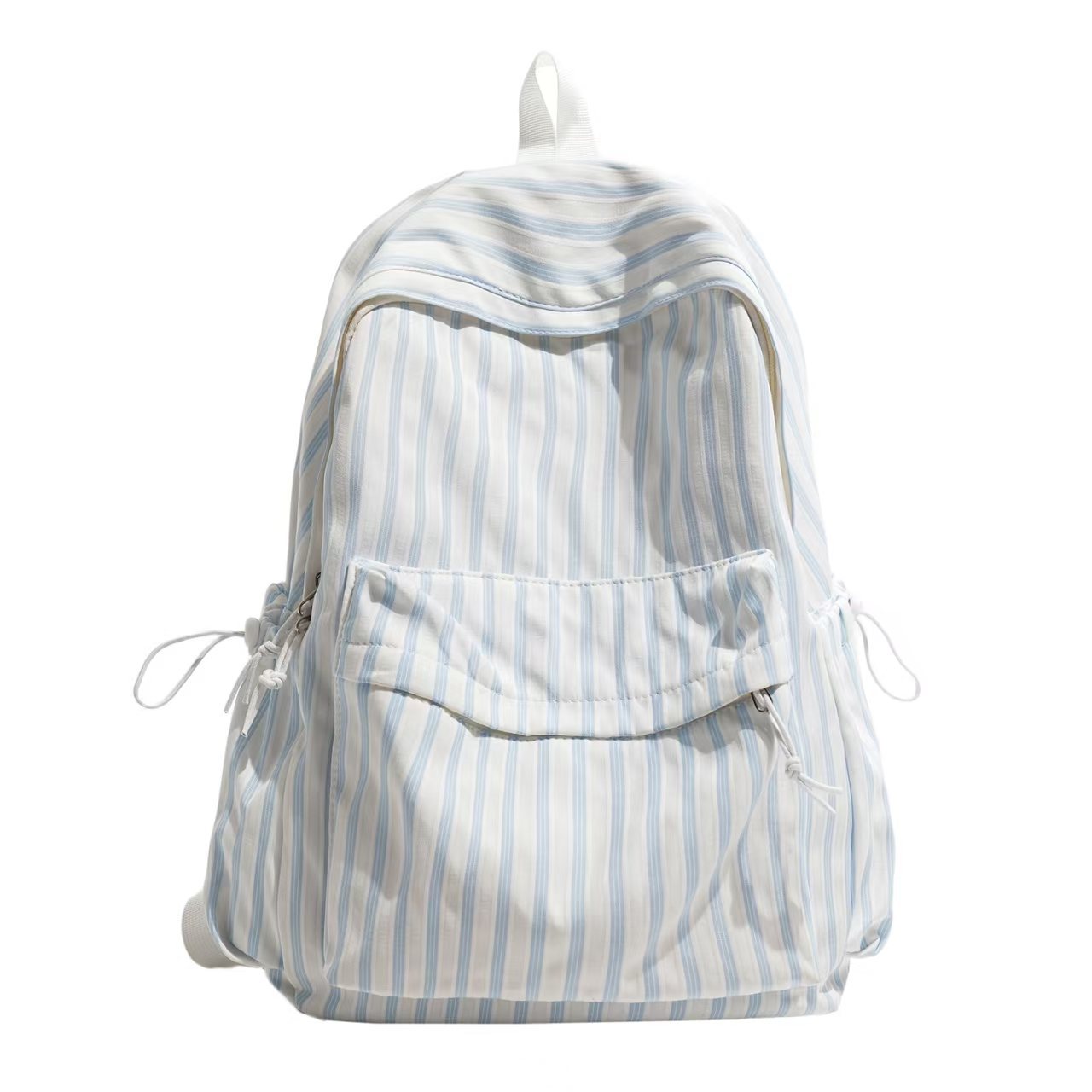Rucksack mit Gestreiftem Design und Praktischen Seitentaschen Brehn
