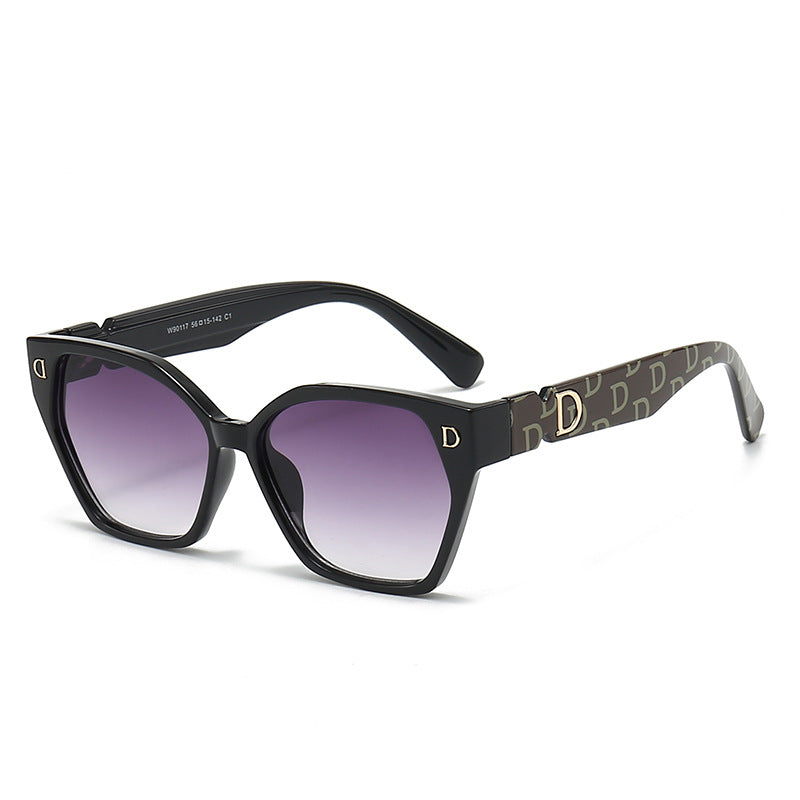 Damen Designer-Sonnenbrille im stilvollen Cat-Eye Design mit luxuriösem Rahmen Brehn
