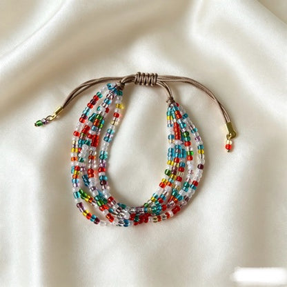 Mehrschichtige Perlenarmband Brehn