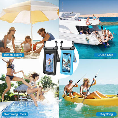 Wasserdichte Smartphone-Tasche mit Transparenter Front Brehn