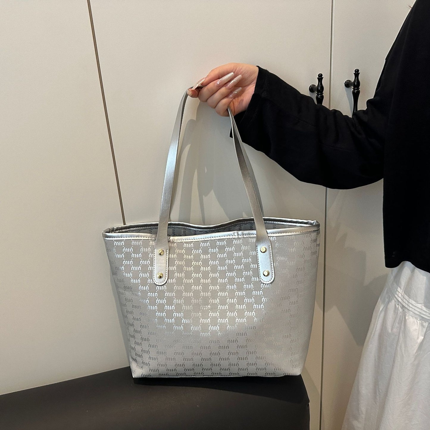 Klassische Texturierte Tote Bag Brehn