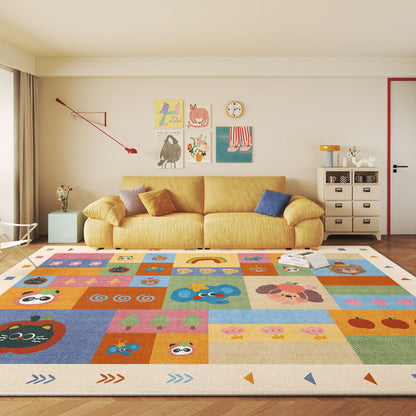 Vintage-inspirierter geometrischer Teppich Brehn