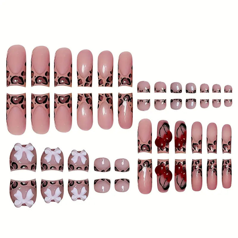 Florale Kunst Nagelset Brehn