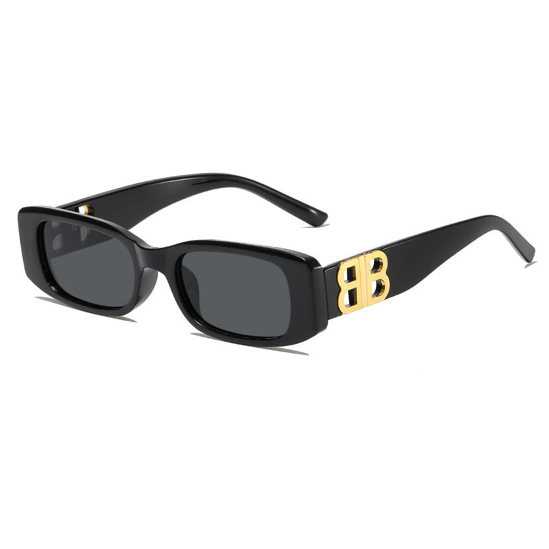 Damen Modische Rechteckige Sonnenbrille Brehn
