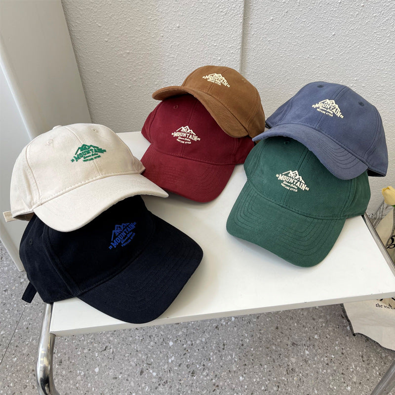 Herren Vintage-inspirierte Berggrafik Baseballkappe Brehn