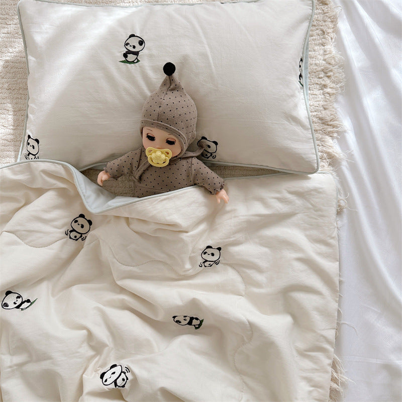 Unisex Kuschelige Decke mit niedlichem Pandamotiv Brehn