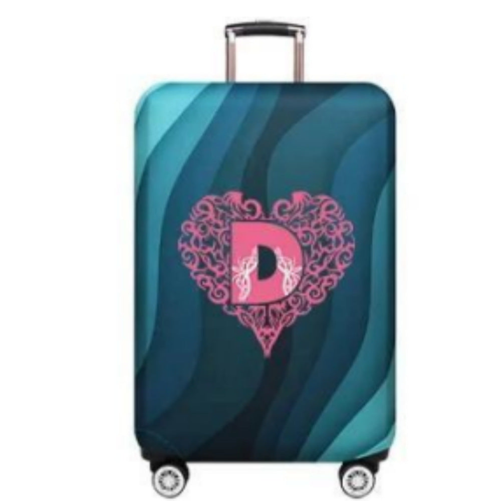 Damen Hartschalenreisekoffer mit verspieltem Herzdesign Brehn