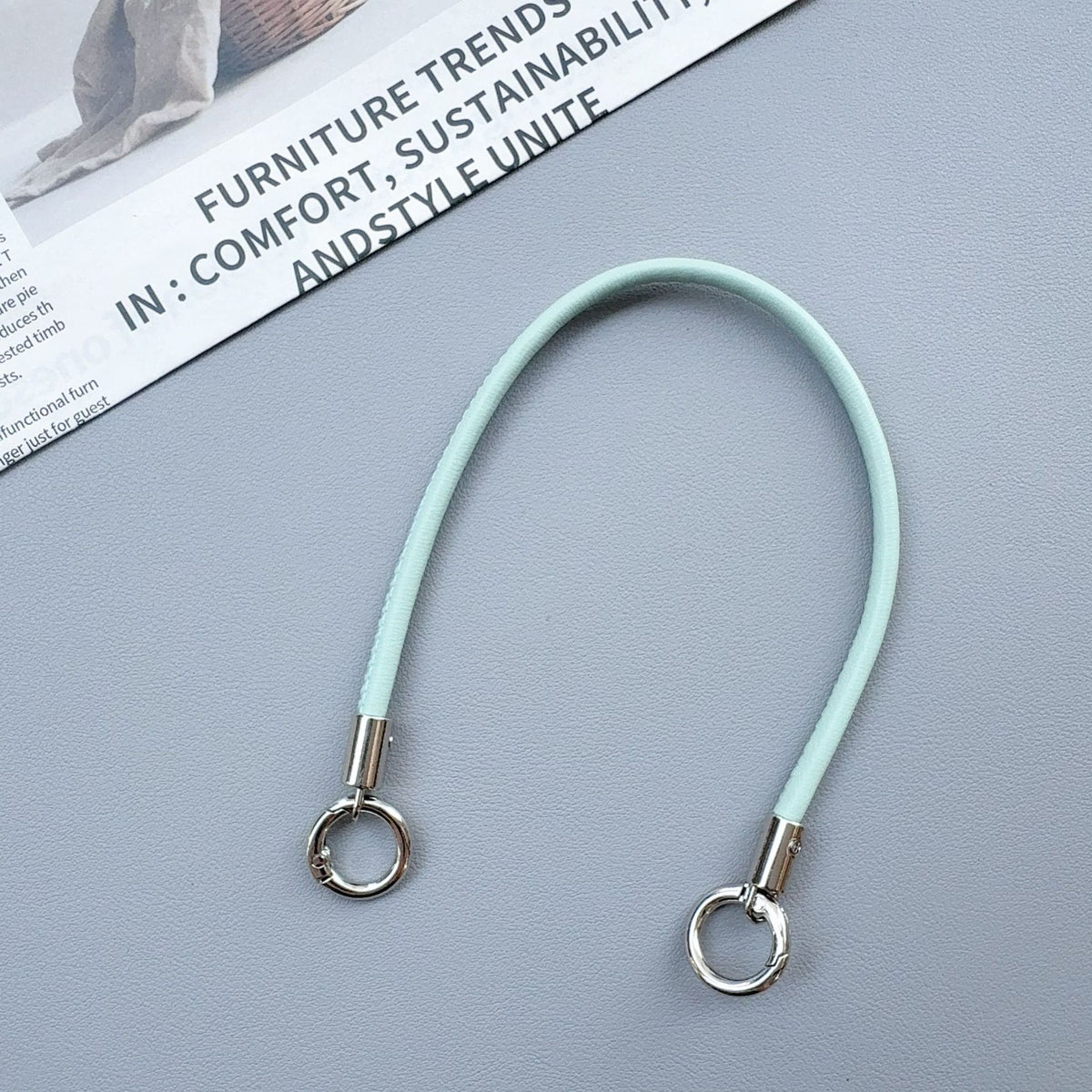 Premium langlebiger Schlüsselband mit Metallclips Brehn
