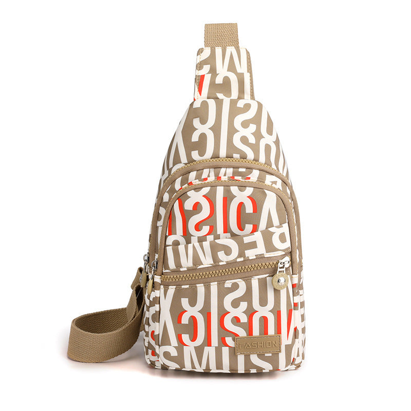 Floral Design Sling Tasche